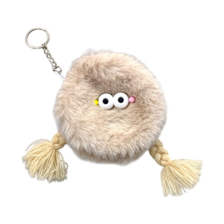 LLAVERO PELUCHE OJITOS LINDOS