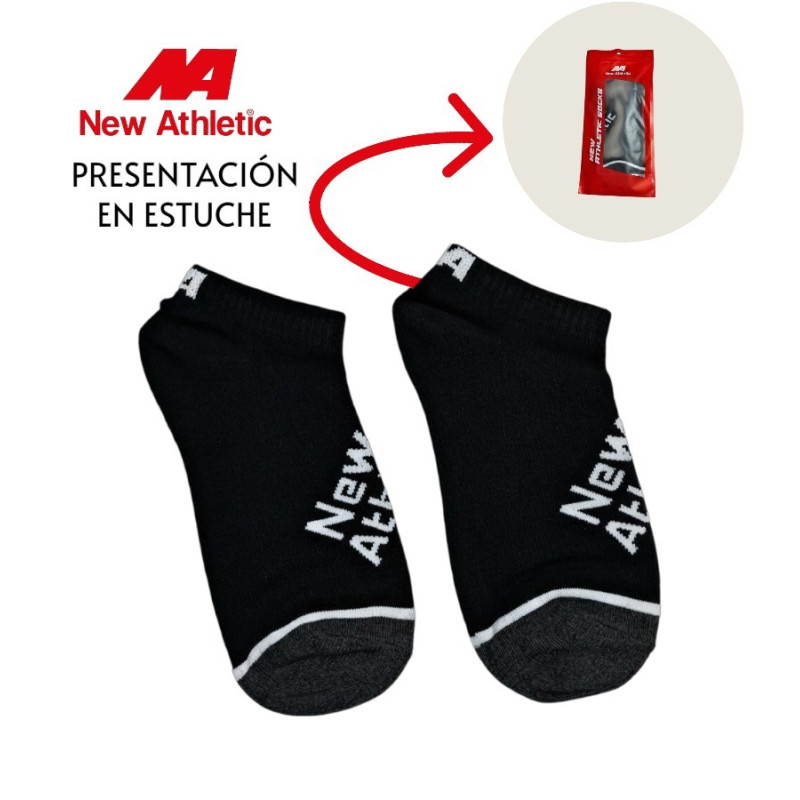 MEDIAS TOBILLERAS NEW ATHLETIC ALGODON