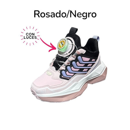 ZAPATILLA NIÑA LUCES REGULADOR AF508 AIR