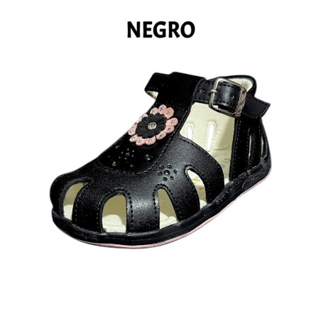 SANDALIA NIÑA PLANTA PZ395 FLOR KELLY