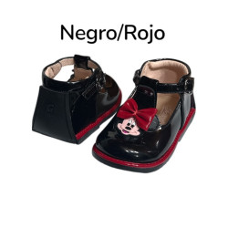 ZAPATO CHAROL PIBE MINNIE GARLEY