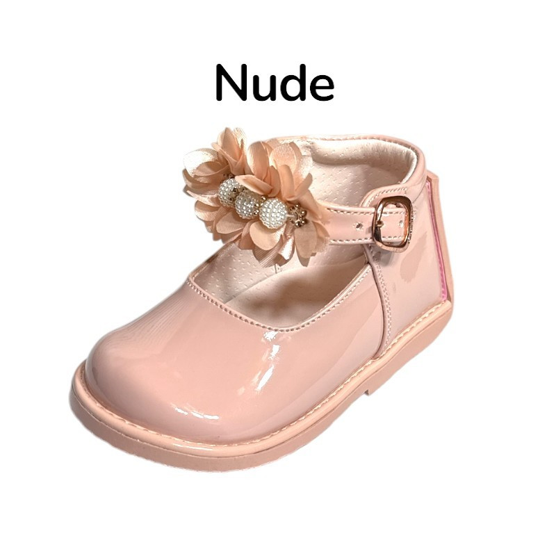 ZAPATO PIBE NIÑA CHAROL GUSANO GARLEY