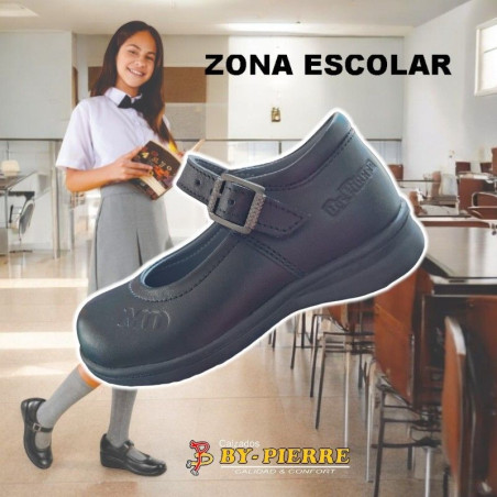 BALERINA ESCOLAR 1 HEBILLA MD BY PIERRE